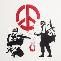 Buy canvas prints of Say NO to War by Zahra Majid