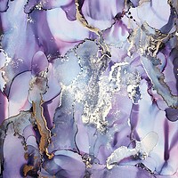 Buy canvas prints of Lilac Fluid Madness by Zahra Majid