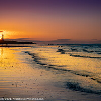Buy canvas prints of Sunset at Lossiemouth by Peter O'Reilly