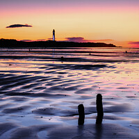 Buy canvas prints of West Beach, Lossiemouth at Sunset by Peter O'Reilly