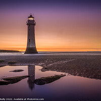 Buy canvas prints of New Brighton Lighthouse by Peter O'Reilly