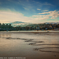 Buy canvas prints of Conwy Estuary, Low Tide by Peter O'Reilly
