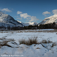 Buy canvas prints of Ogwen Valley in Winter by Peter O'Reilly