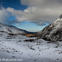 Buy canvas prints of Pen-Yr-Ole-Wen and Nant Ffrancon Pass by Peter O'Reilly