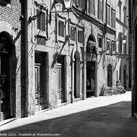 Buy canvas prints of A Street In Florence by Peter O'Reilly