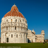 Buy canvas prints of The Piazza dei Miracoli, Pisa by Peter O'Reilly