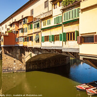 Buy canvas prints of Ponte Vecchio, Florence by Peter O'Reilly
