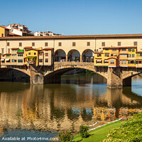 Buy canvas prints of Ponte Vecchio, Florence by Peter O'Reilly