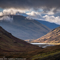 Buy canvas prints of A View Down the Glen by Peter O'Reilly