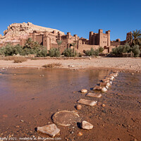 Buy canvas prints of Ait-Ben-Haddou, Morocco by Peter O'Reilly