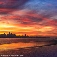 Buy canvas prints of Liverpool Sunrise #2 by Peter O'Reilly