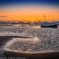 Buy canvas prints of Sunset at Meols #2 by Peter O'Reilly