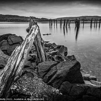 Buy canvas prints of Remains of the Pier by Peter O'Reilly