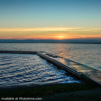 Buy canvas prints of Jetty on the Marine Lake, West Kirby by Peter O'Reilly