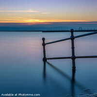 Buy canvas prints of Marine Lake Sunset, West Kirby by Peter O'Reilly