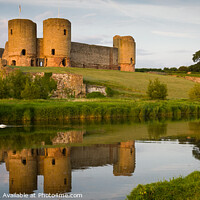 Buy canvas prints of Rhuddlan Castle by Peter O'Reilly