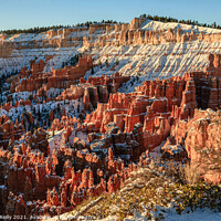 Buy canvas prints of Snow in Bryce Canyon by Peter O'Reilly