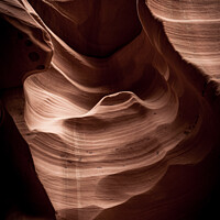 Buy canvas prints of Antelope Canyon Shapes #2 by Peter O'Reilly