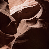 Buy canvas prints of Antelope Canyon Shapes #1 by Peter O'Reilly