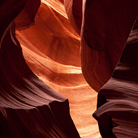 Buy canvas prints of Antelope Canyon Colours #1 by Peter O'Reilly
