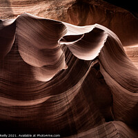Buy canvas prints of Antelope Canyon Shapes #3 by Peter O'Reilly