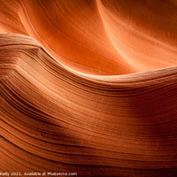 Buy canvas prints of Antelope Canyon Colours #4 by Peter O'Reilly