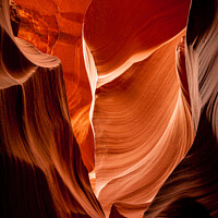 Buy canvas prints of Antelope Canyon Colours #5 by Peter O'Reilly