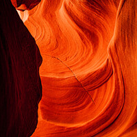 Buy canvas prints of Antelope Canyon Colours #7 by Peter O'Reilly