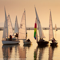 Buy canvas prints of Sailboats at West Kirby by Peter O'Reilly