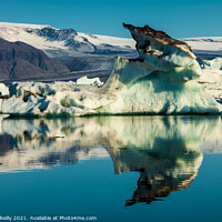 Buy canvas prints of Iceberg, Jokulsarlon, Iceland by Peter O'Reilly