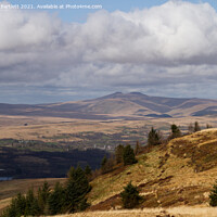 Buy canvas prints of Brecon Beacons from Rhinos Viewpoint, South Wales by Andrew Bartlett