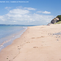 Buy canvas prints of Caldey Island beach, Tenby, Pembrokeshire, UK by Andrew Bartlett