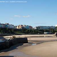 Buy canvas prints of Tenby South Beach, Pembrokeshire, West Wales UK by Andrew Bartlett