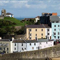 Buy canvas prints of Tenby Harbour, Pembrokeshire, West Wales UK. by Andrew Bartlett