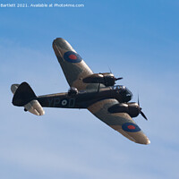 Buy canvas prints of The Bristol Blenheim MK-1 at Wales National Airsho by Andrew Bartlett