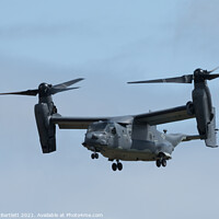 Buy canvas prints of Bell Boeing CV-22B Osprey of the US Air Force by Andrew Bartlett