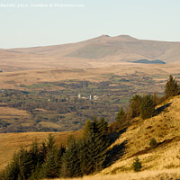Buy canvas prints of Rhigos Viewpoint, South Wales, UK. by Andrew Bartlett