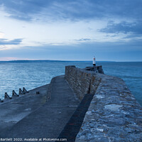 Buy canvas prints of Porthcawl Breakwater, South Wales, UK by Andrew Bartlett