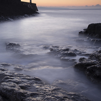 Buy canvas prints of Porthcawl sunrise by Andrew Bartlett