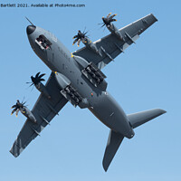 Buy canvas prints of Airbus A400M Airbus Defence & Space by Andrew Bartlett