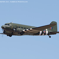 Buy canvas prints of The Battle Of Britain Memorial Flight C-47 Dakota ZA947 by Andrew Bartlett