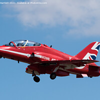 Buy canvas prints of RAF Red Arrows by Andrew Bartlett