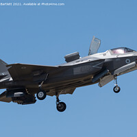 Buy canvas prints of US Air Force F-35 by Andrew Bartlett