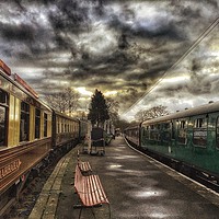 Buy canvas prints of Tenterden TownTrain Station by Framemeplease UK