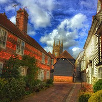 Buy canvas prints of St Mildred Tenterden Towm by Framemeplease UK