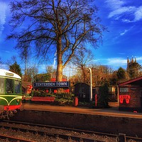Buy canvas prints of Tenterden Town with Bodiam Train by Framemeplease UK