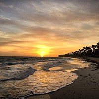 Buy canvas prints of Punta Cana Sunrise by Framemeplease UK