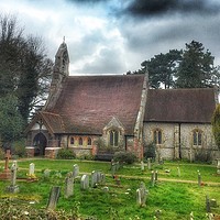 Buy canvas prints of Halstead Church Kent  by Framemeplease UK