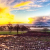 Buy canvas prints of Rolling fog coming from the Marsh  by Framemeplease UK