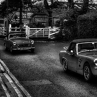 Buy canvas prints of MG Classic car racing in Tenterden  by Framemeplease UK